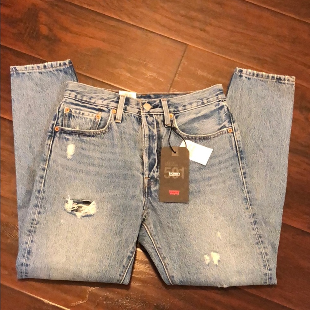 High rise skinny 501 Levi’s